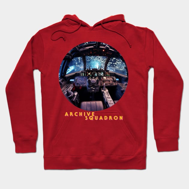 Archive Squadron Cockpit Hoodie by Archives of the force